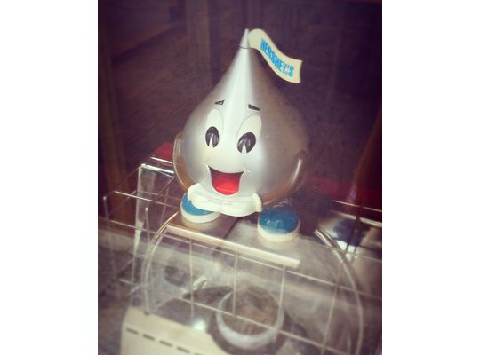 店入口のマスコット