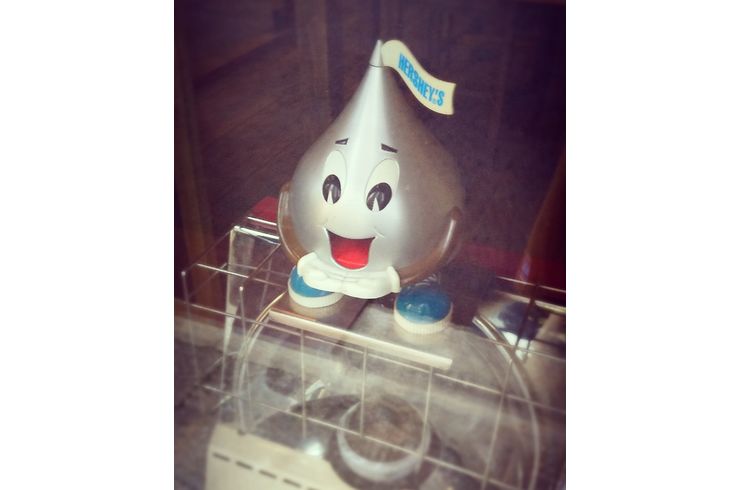 店入口のマスコット